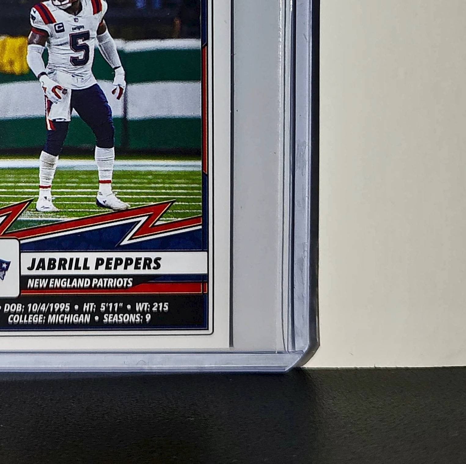 Jabrill Peppers 2025 Panini NFL #84 Sticker New England Patriots