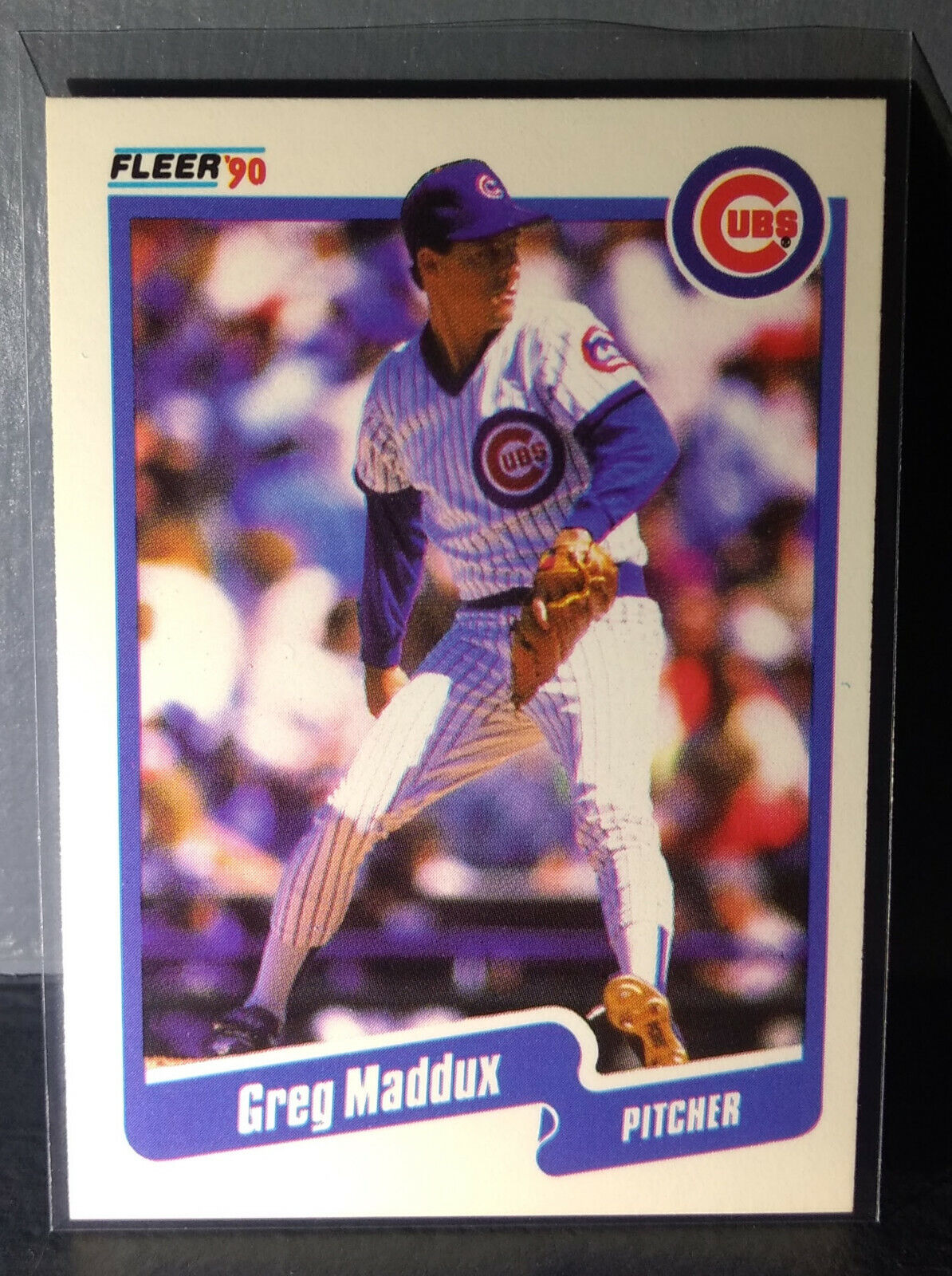 1990 Greg Maddux Fleer Baseball Card #37