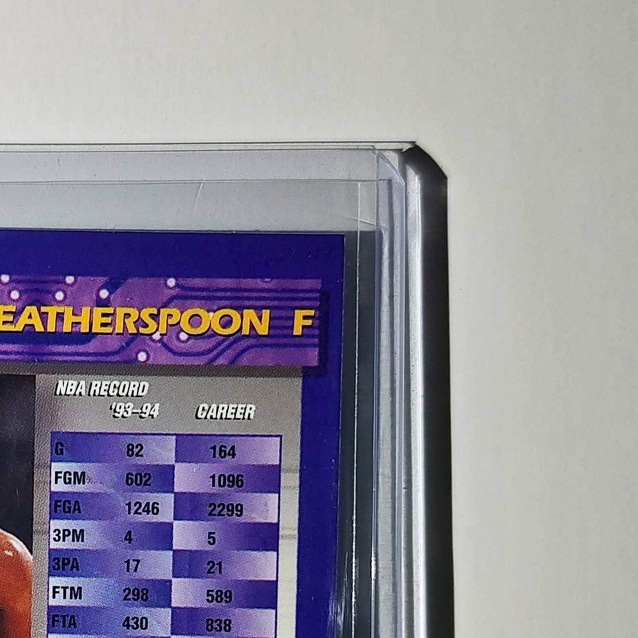 Clarence Weatherspoon 1994-95 Topps Finest #215 Card