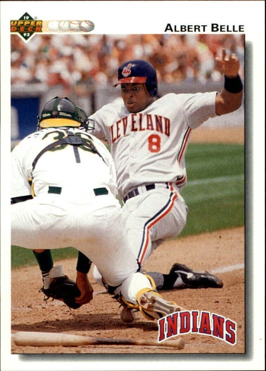 Albert Belle 1992 Upper Deck MLB #137 Baseball Card Cleveland Indians