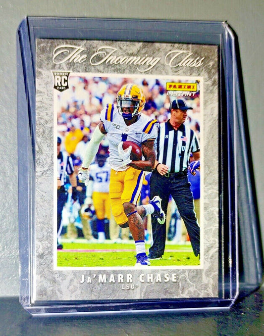 Ja'Marr Chase 2021 Panini NFL The Incoming Class Rookie Football Card 1/2596