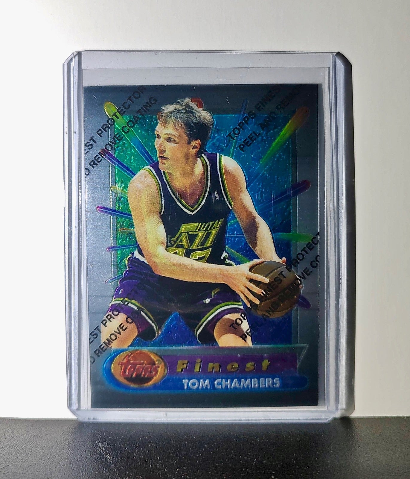 Tom Chambers 1994-95 Topps Finest #242 Basketball Card