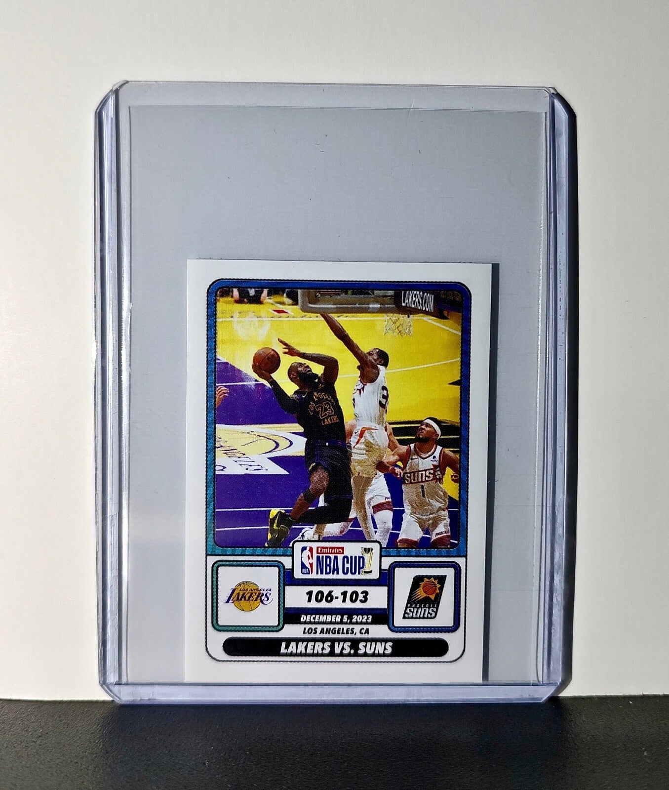 2023-24 NBA CUP Game 6 2024-25 Panini NBA #10 Sticker Card