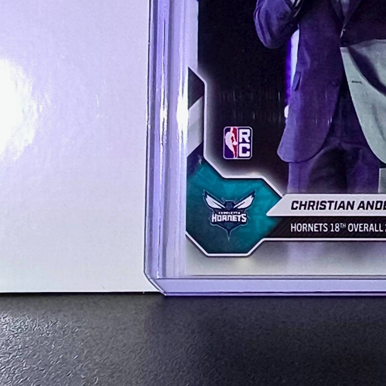 Christian Anderson Jr. Rookie 2026-27 Topps NBA Draft #CAND Card Hornets