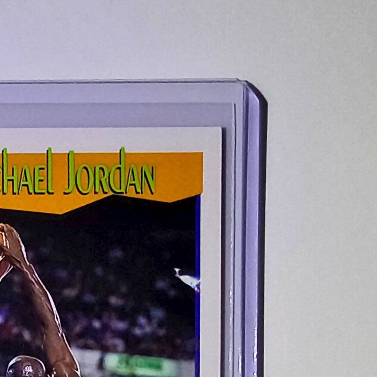 Michael Jordan 1991-92 NBA Hoops #536 All Time Active Leader Card Chicago Bulls