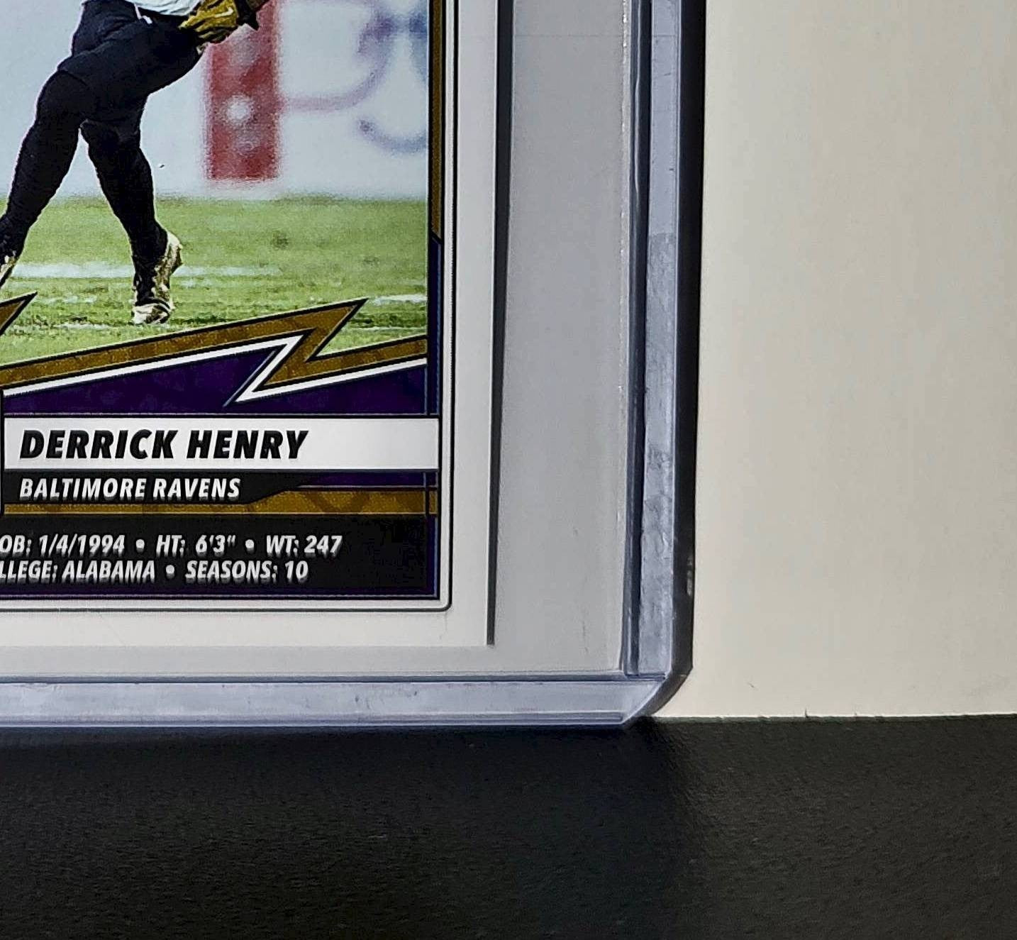 Derrick Henry 2025 Panini NFL #105 Sticker Baltimore Ravens