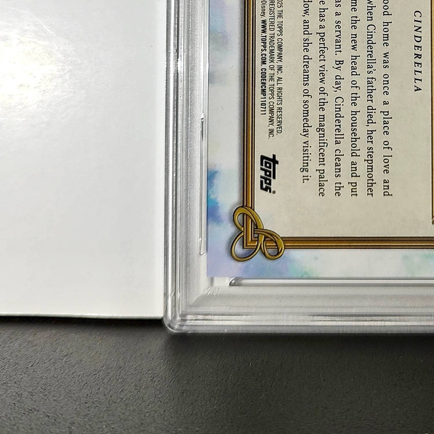 Cinderella's Chateau 2025 Topps Disney #C-3 Card Cinderella PSA 9