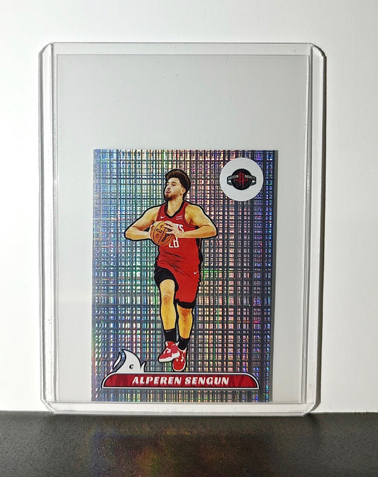 Alperen Sengun 2024-25 Panini NBA #342 Foil Sticker Card Houston Rockets
