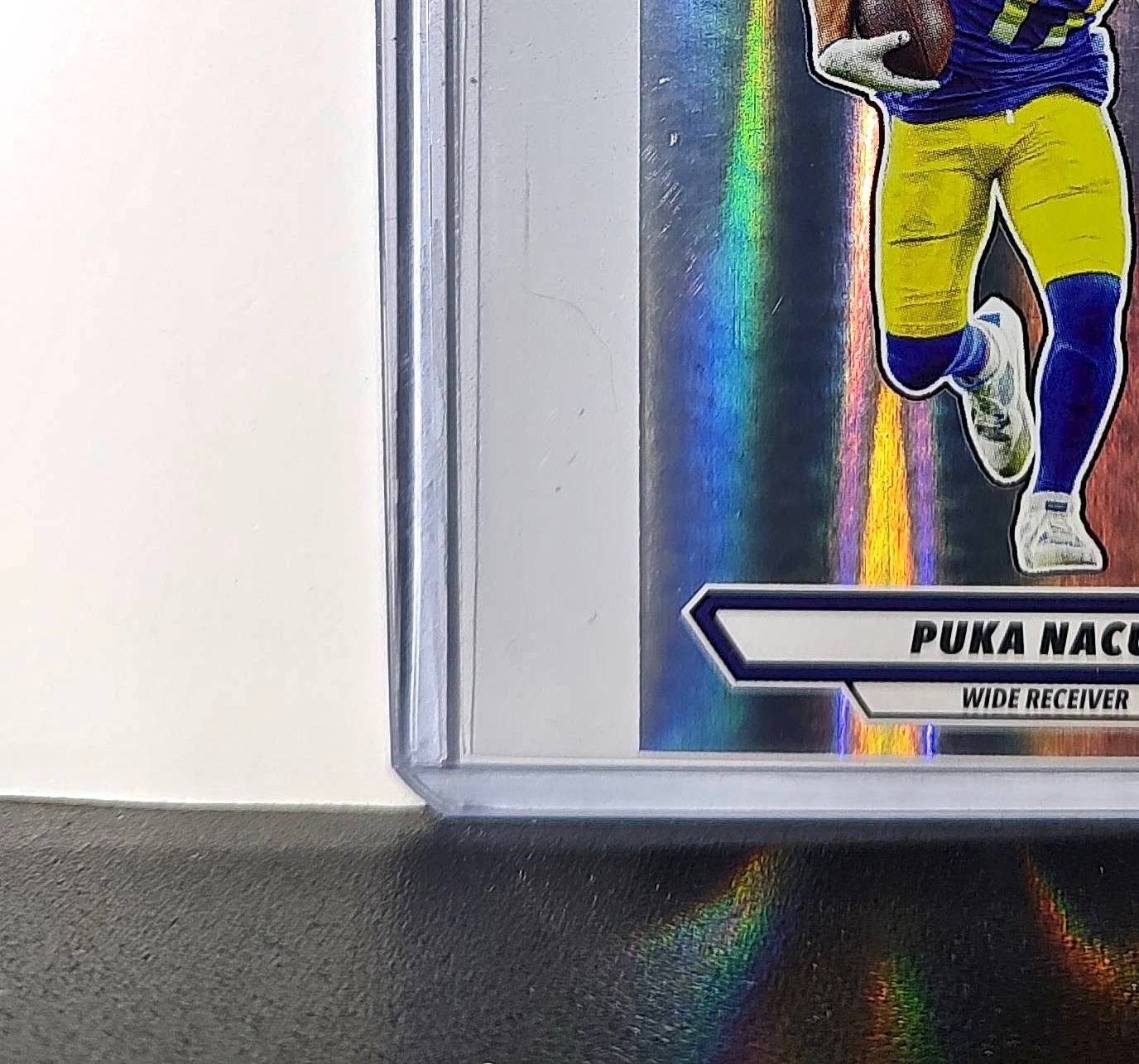 Puka Nacua 2025 Panini NFL #503 Foil Sticker Los Angeles Rams