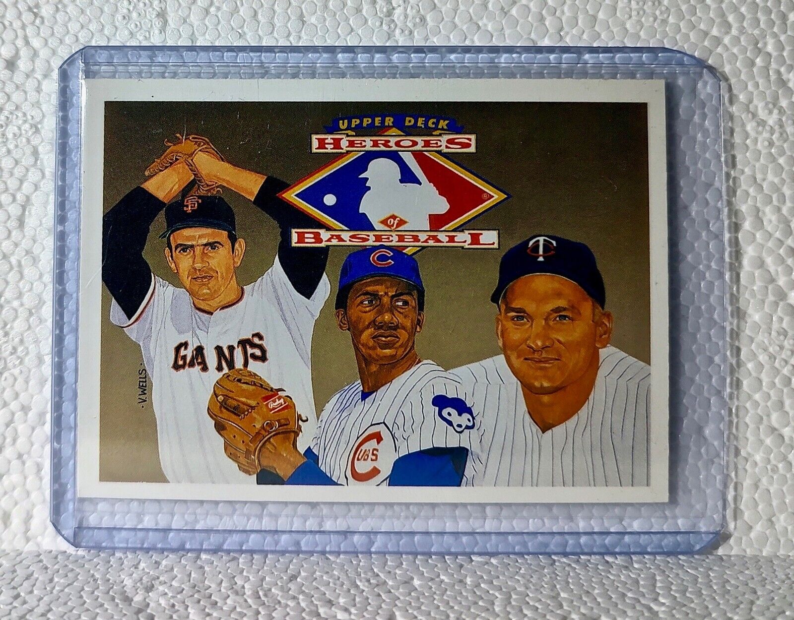 Killebrew/Perry/Jenkins 1991 Upper Deck MLB #H4 Heroes of Baseball Card