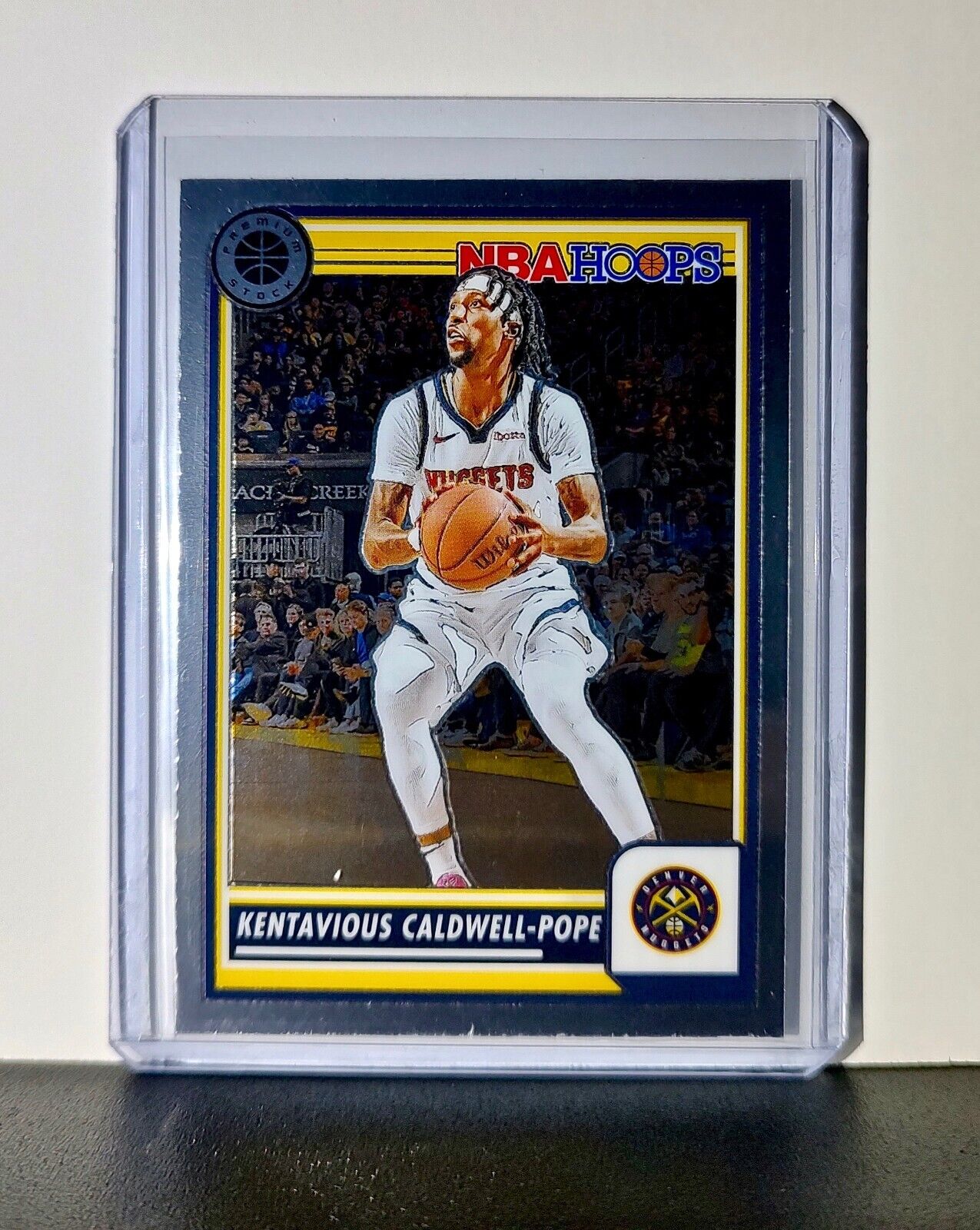 Kentavious Caldwell-Pope 2023-24 Panini Premium Stock NBA Hoops #89 Nuggets
