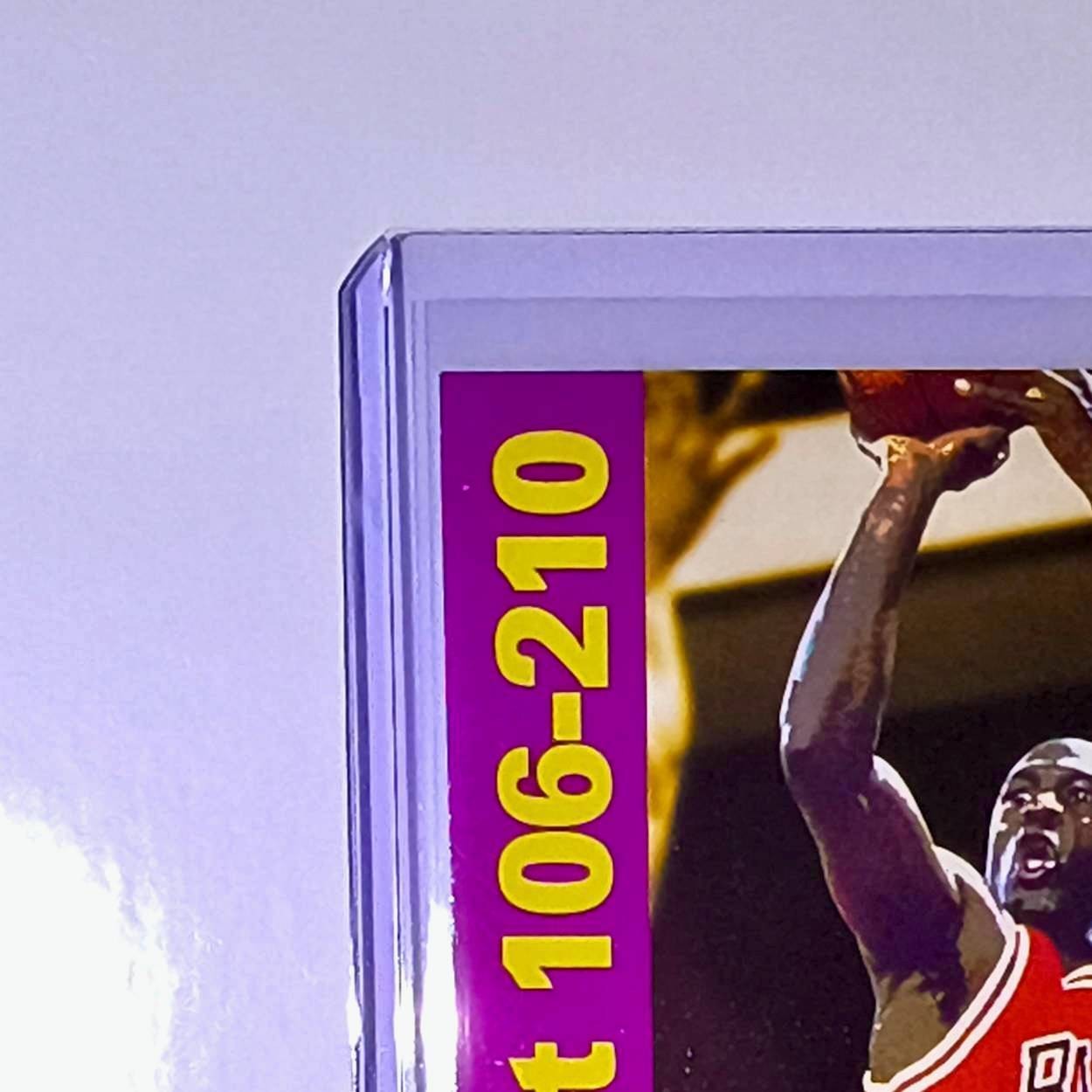 Michael Jordan 1995-96 Upper Deck Collector's Choice #210 Card Chicago Bulls