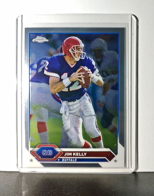 Jim Kelly 2023 Topps Chrome NFL #46 Card Buffalo Bills