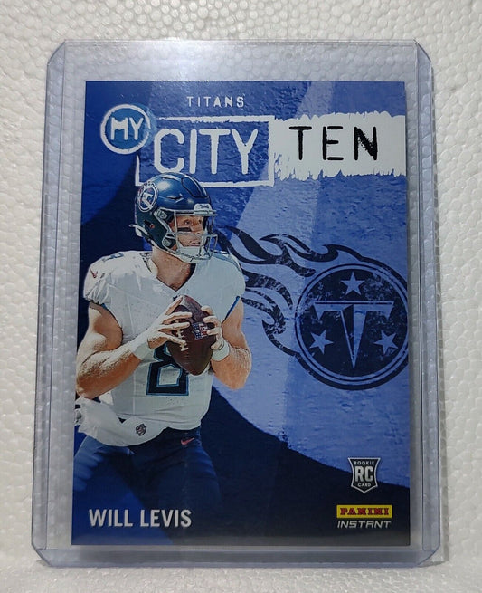 Will Levis 2023 Panini NFL #12 My City Football Card Tennessee Titans 1/344