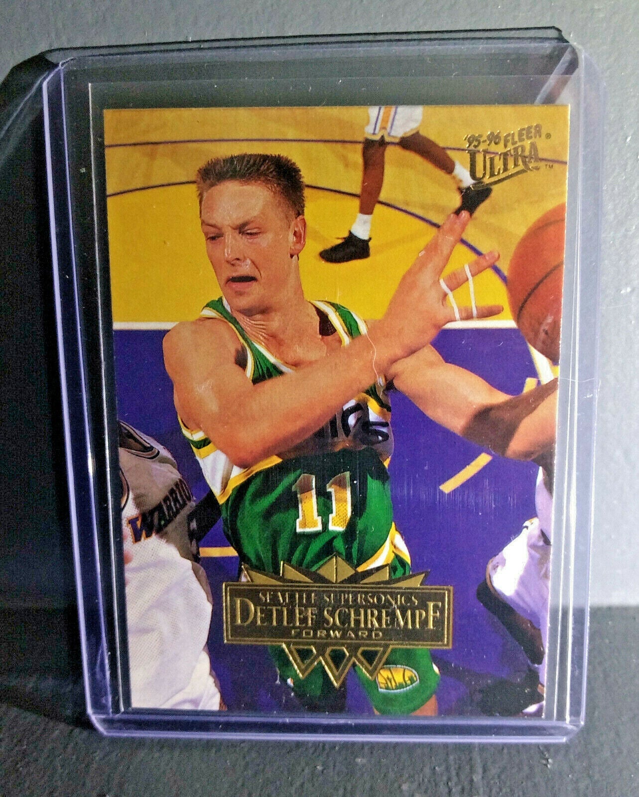 1995-96 Detlef Schrempf Fleer Ultra #176 Basketball Card