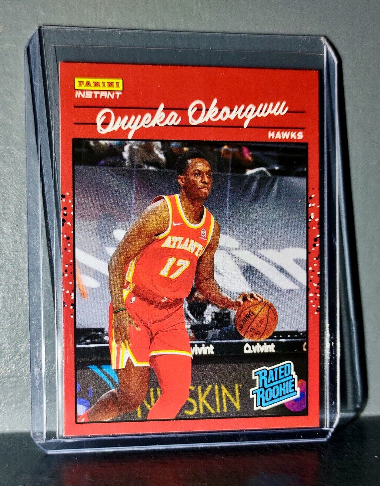 Onyeka Okongwu 2020-2021 Panini NBA Instant #6 Rated Rookie Retro Card 1/3558