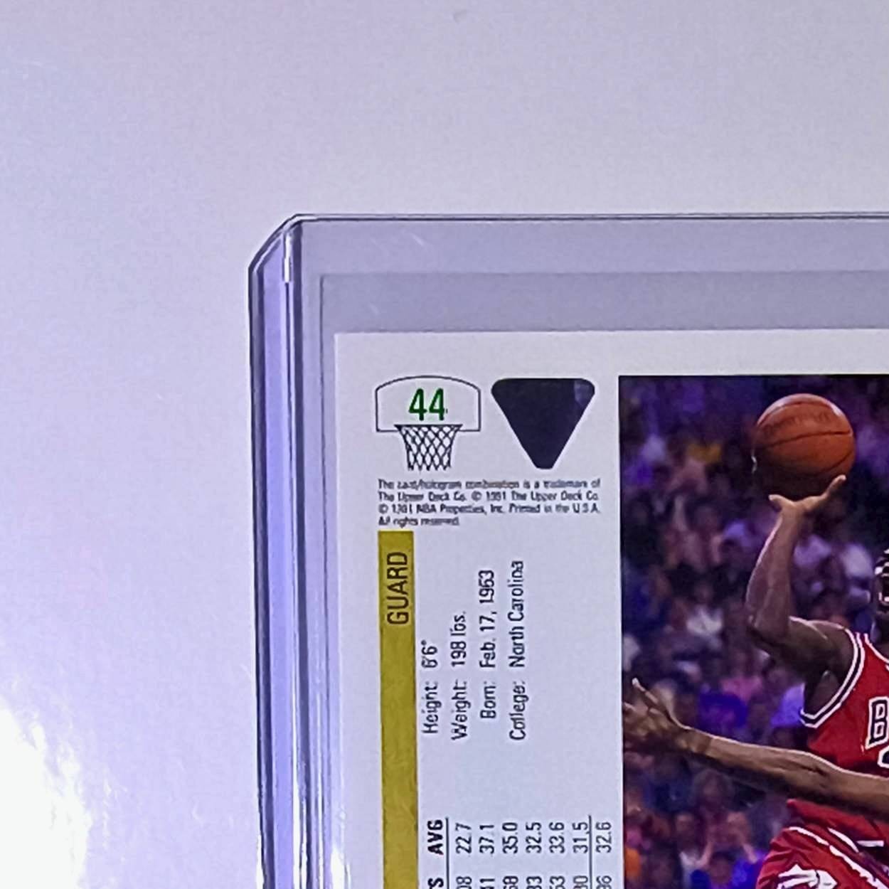 Michael Jordan 1991-92 Upper Deck #44 Basketball Card Chicago Bulls