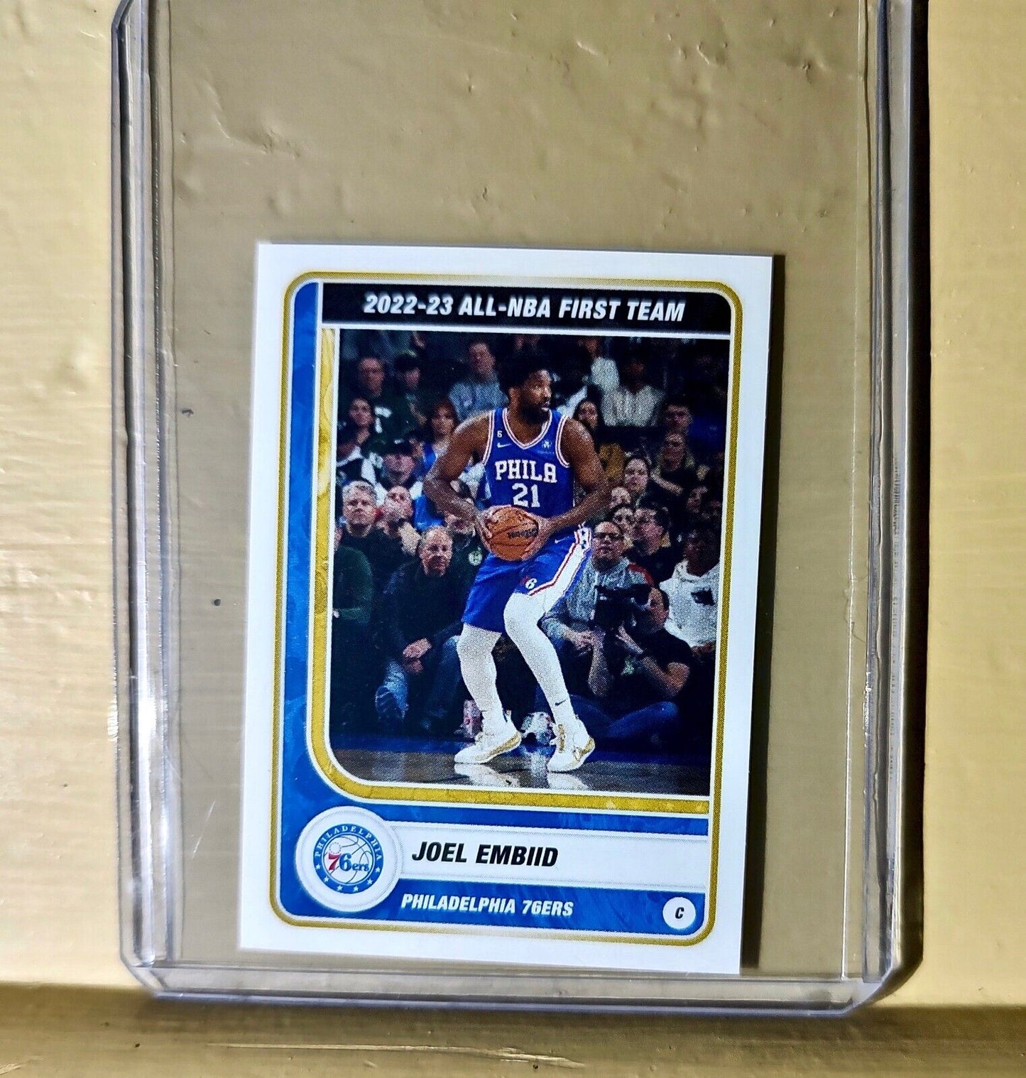 Joel Embiid 2023-24 Panini NBA Basketball #4 Sticker All-NBA 1st team