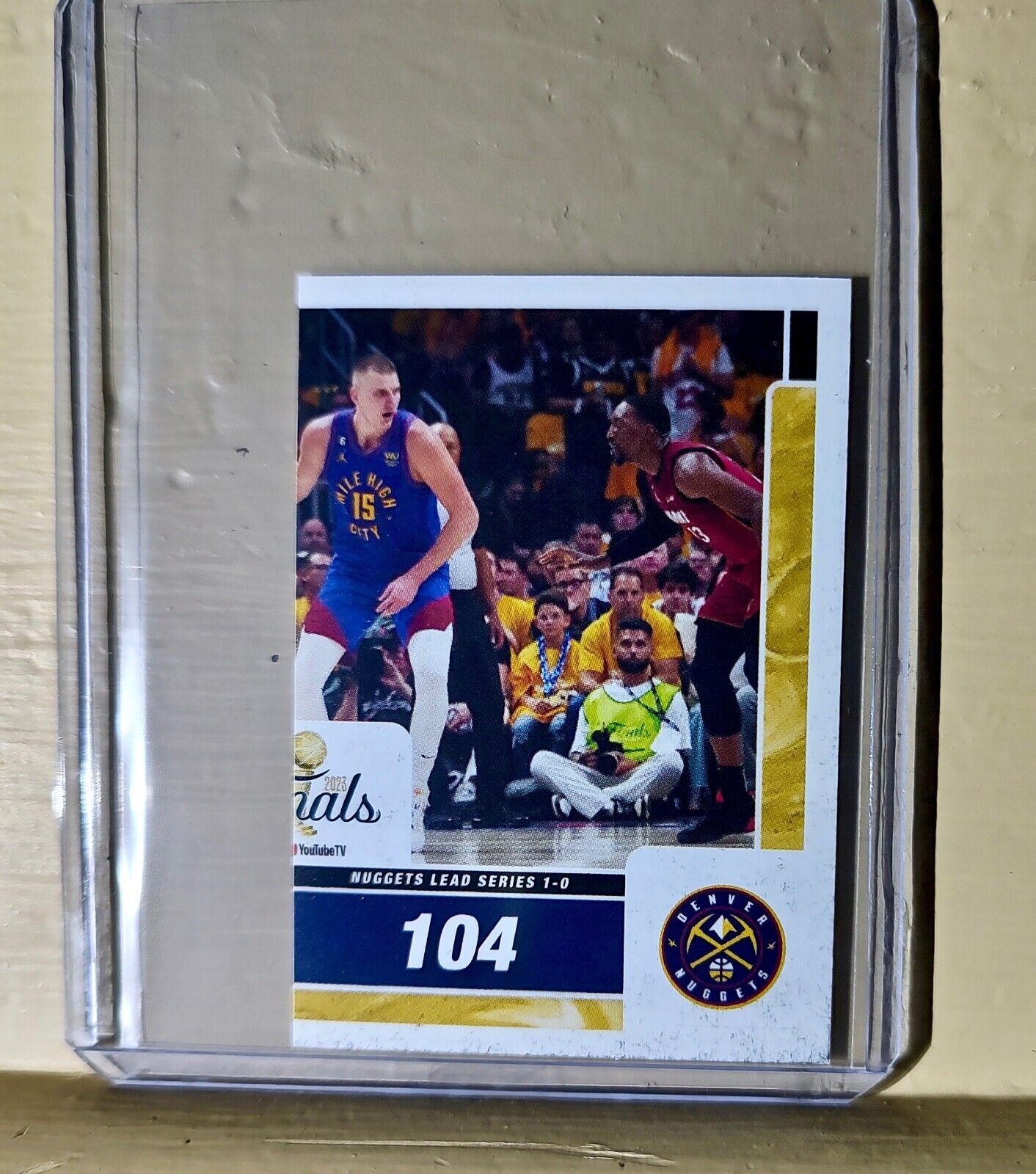 NBA Finals Game 1 2023-24 Panini NBA Basketball #14 Sticker