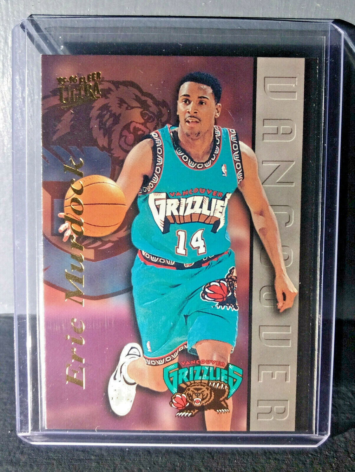 1995-96 Eric Murdock Fleer Ultra #260 Grizzlies Expansion Team Basketball Card