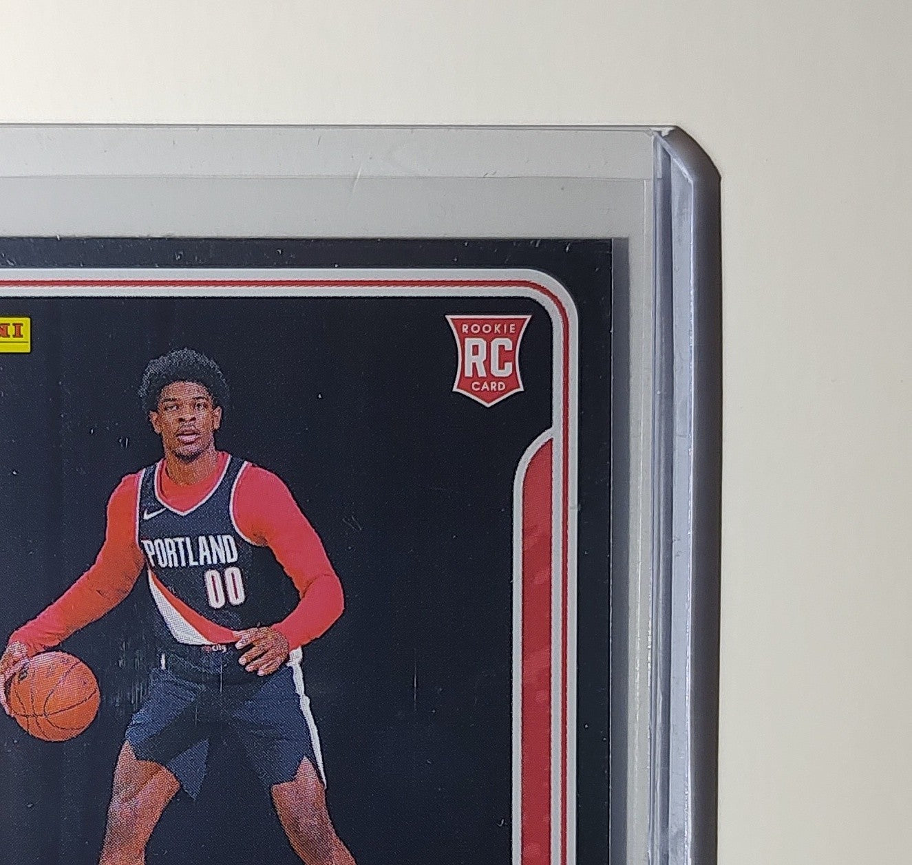 Scoot Henderson Rookie 2023-24 Panini NBA Sticker Foil Card #73 Trail Blazers