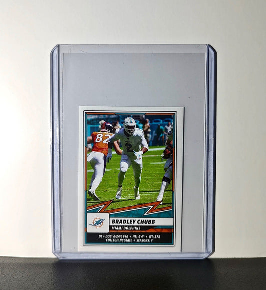 Bradley Chubb 2025 Panini NFL #64 Sticker Miami Dolphins