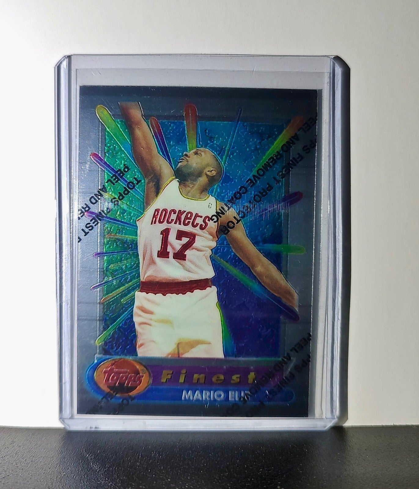 Mario Elie 1994-95 Topps Finest #263 Basketball Card
