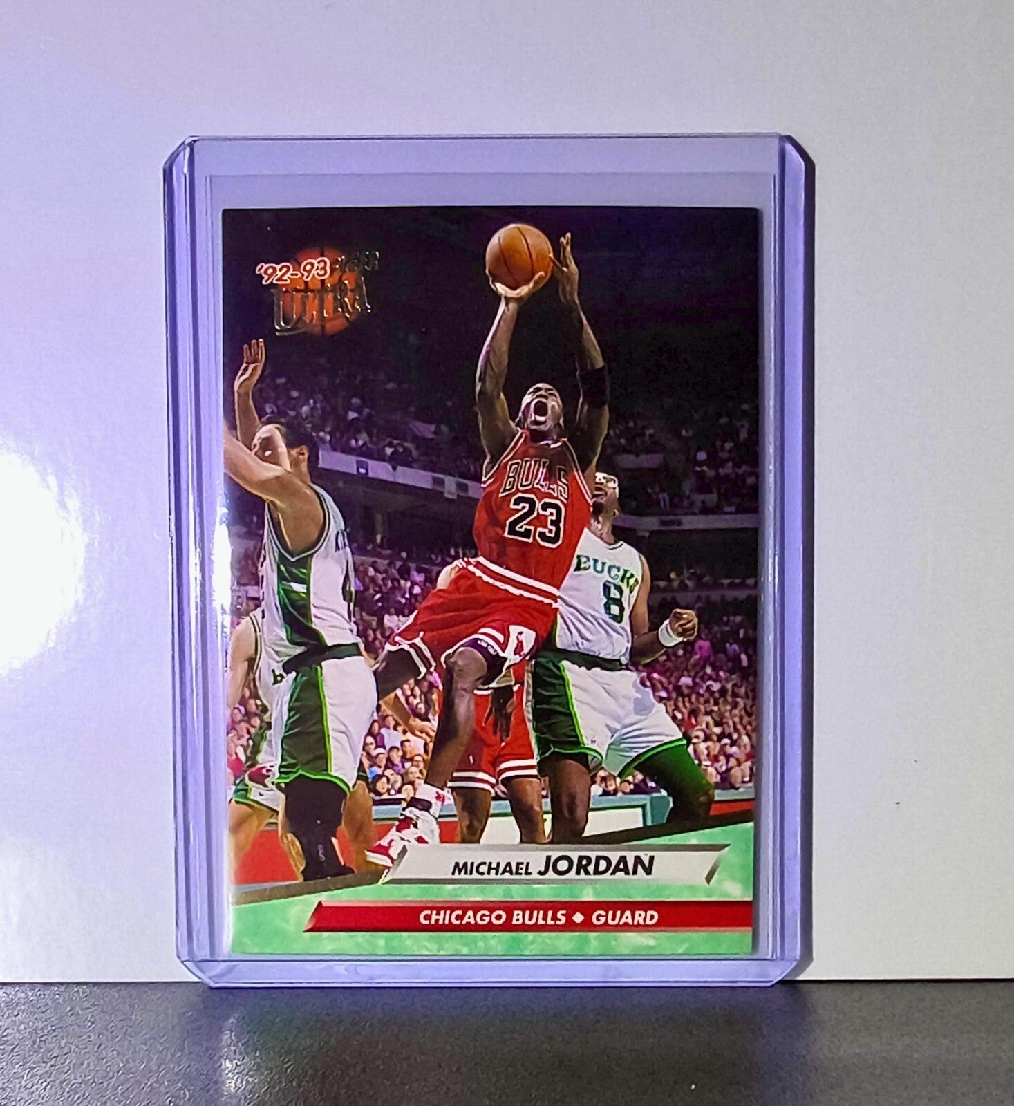 Michael Jordan 1992-93 Fleer Ultra #27 Basketball Card Chicago Bulls