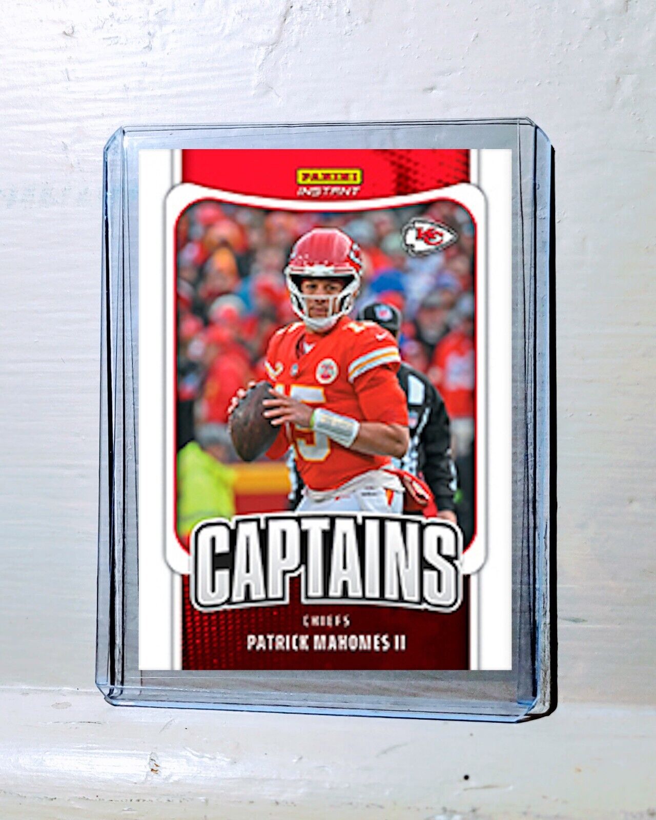 Patrick Mahomes II 2023 Panini NFL Captain #16 Card Kansas City Chiefs PreSale