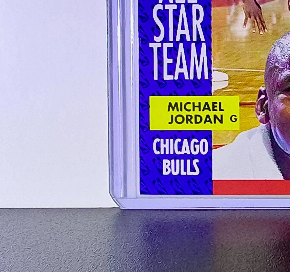 Michael Jordan 1991-92 Fleer All-Star Team #211 Basketball Card Chicago Bulls