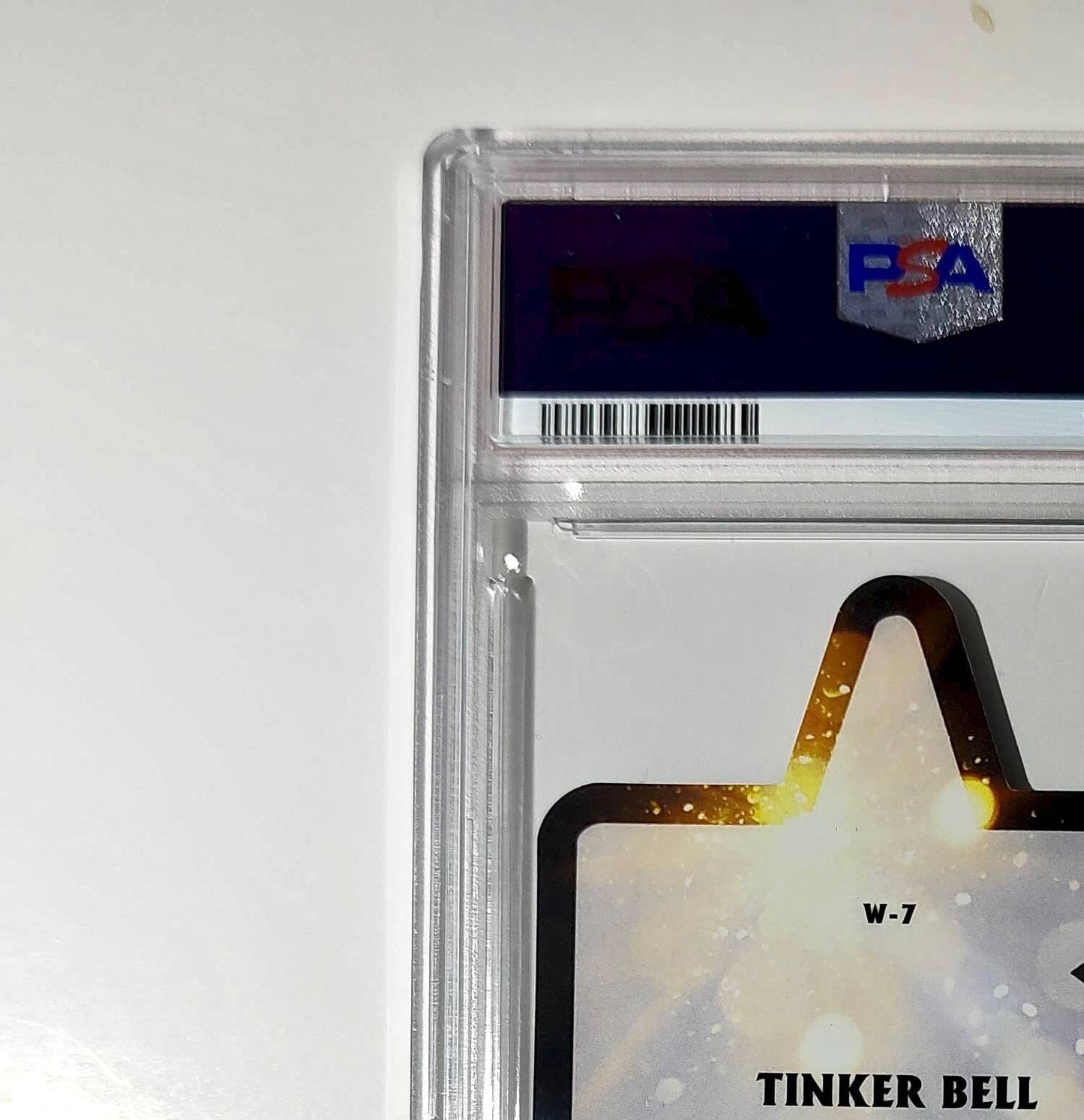 Tinker Bell 2025 Topps Chrome Disney #W-7 Wish Upon A Star Die Cut PSA 9