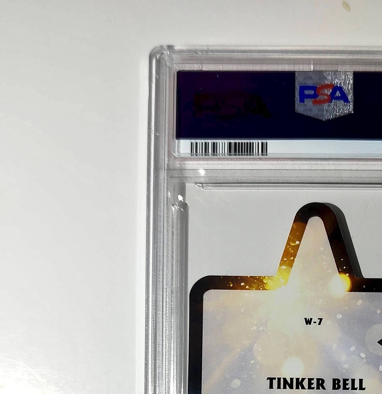 Tinker Bell 2025 Topps Chrome Disney #W-7 Wish Upon A Star Die Cut PSA 9