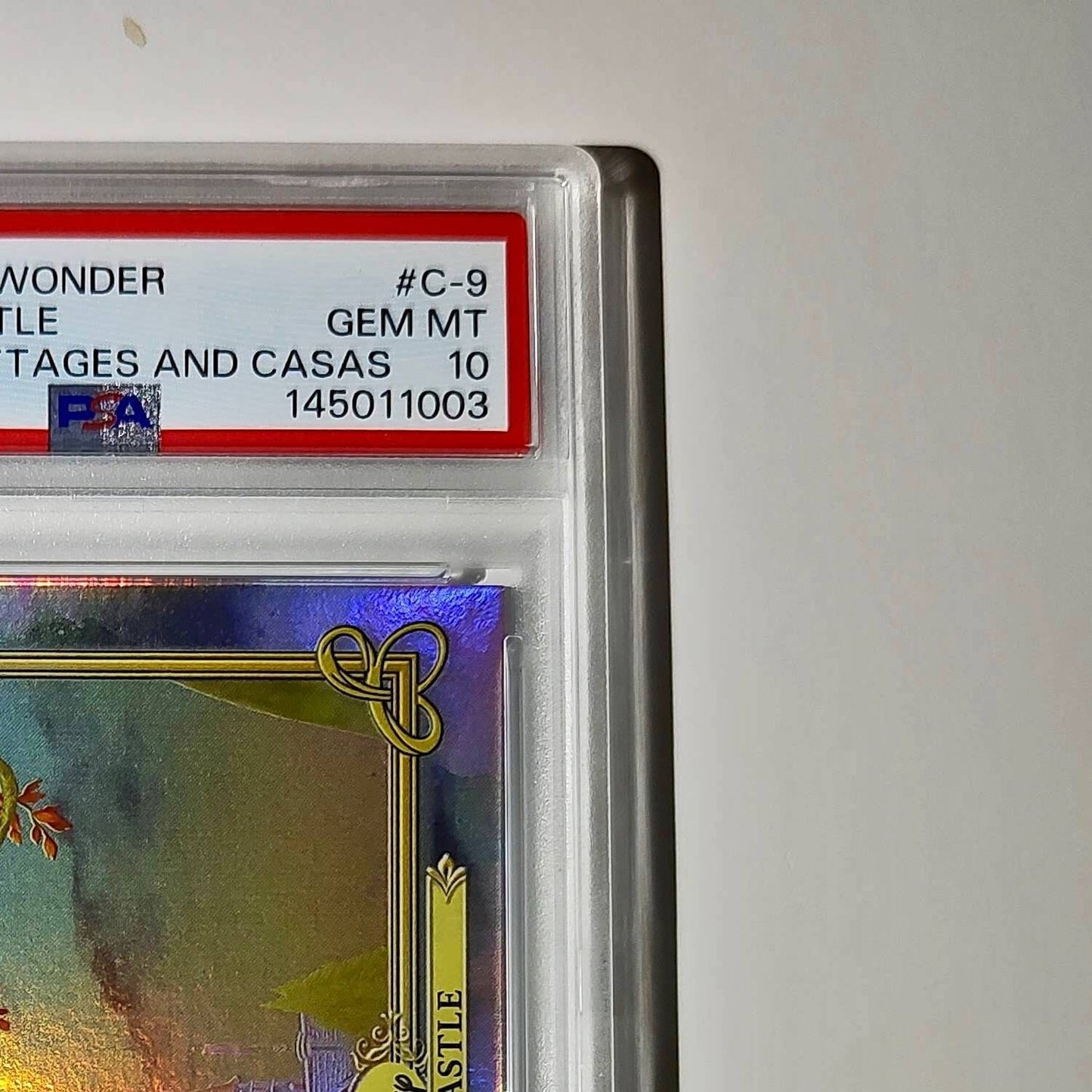 Beast's Castle 2025 Topps Disney #C-9 Card Beauty and the Beast PSA 10 GM