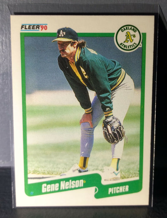 1990 Gene Nelson Fleer Baseball Card #17