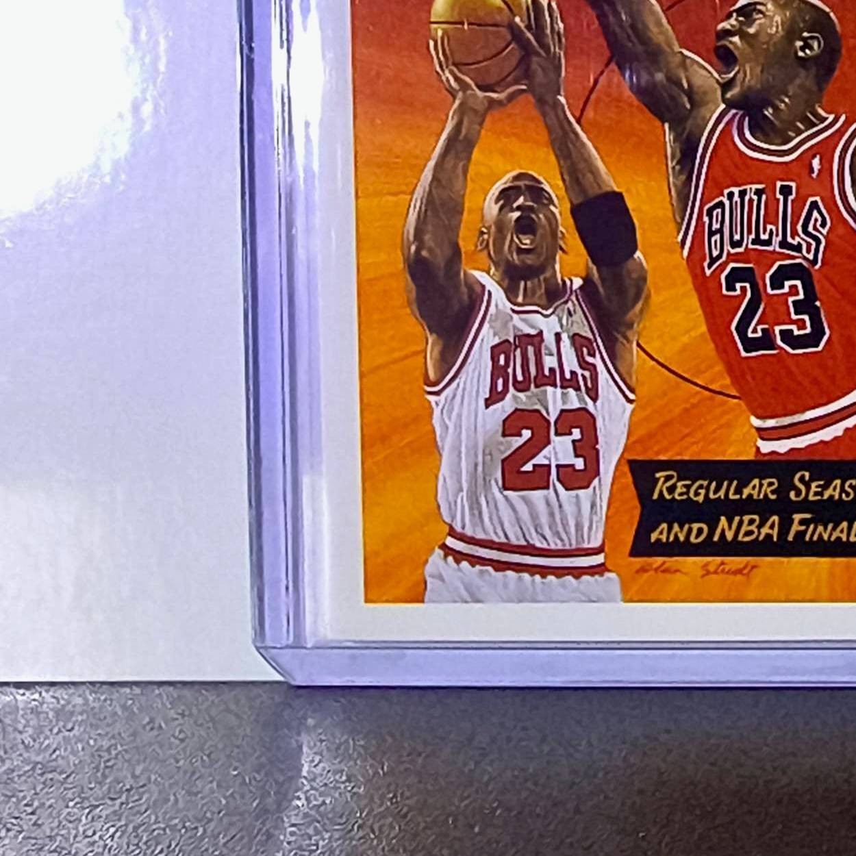 Michael Jordan 1992-93 Upper Deck Back to Back MVP #67 Card Chicago Bulls