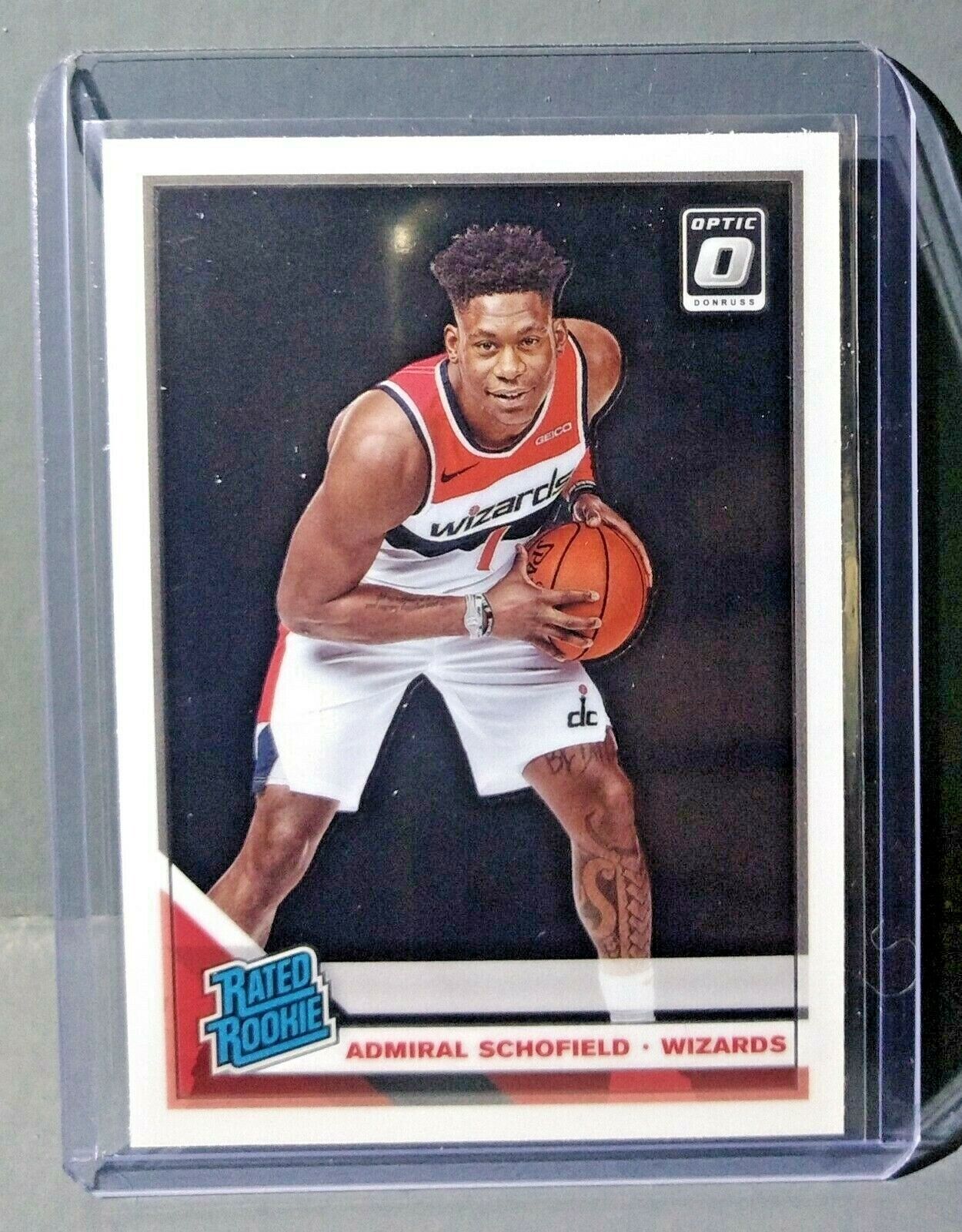 Admiral Schofield 2019-20 Panini Donruss Rated Rookie #187 Basketball Card