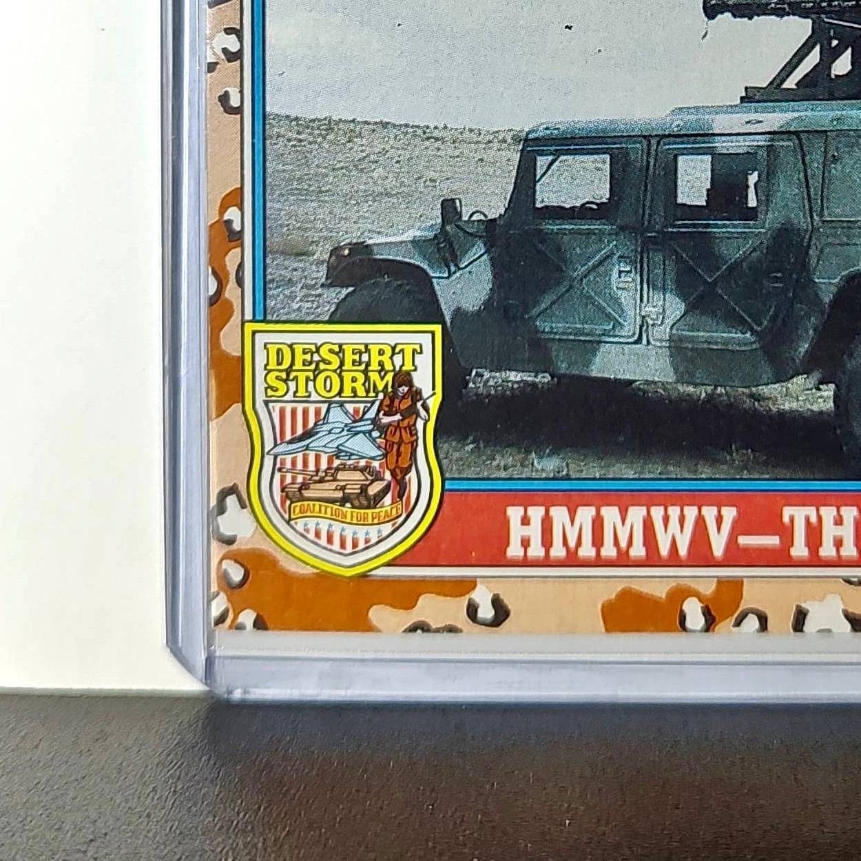 HMMWV – The Hummer 1991 Topps Desert Storm #99 Card