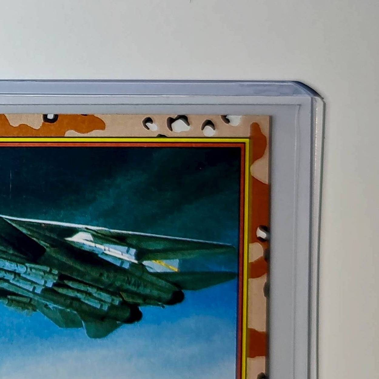 Phoenix Missiles on F-14 1991 Topps Desert Storm #23 Card