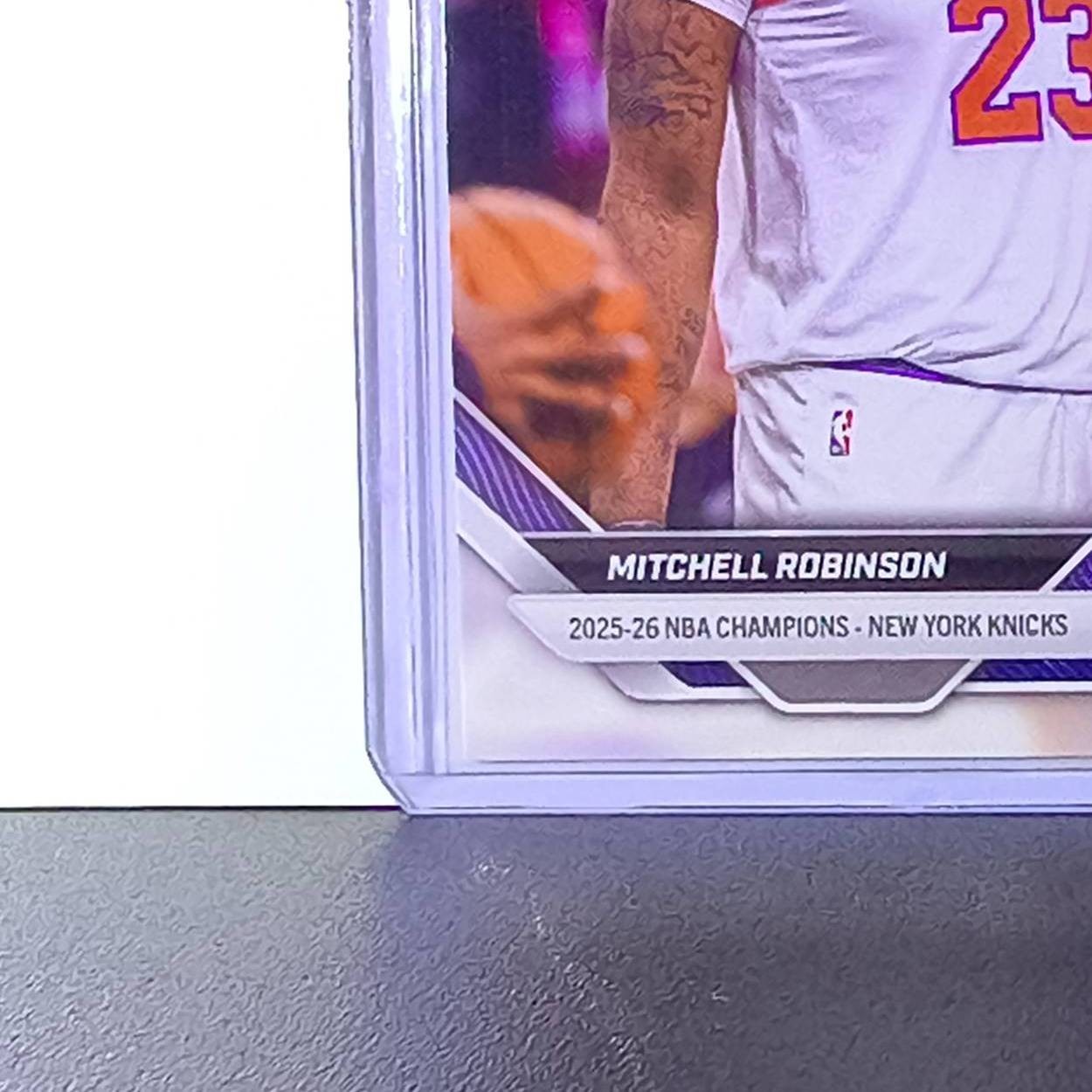 Mitchell Robinson 2026 Topps Now NBA Champions #C8 Card New York Knicks