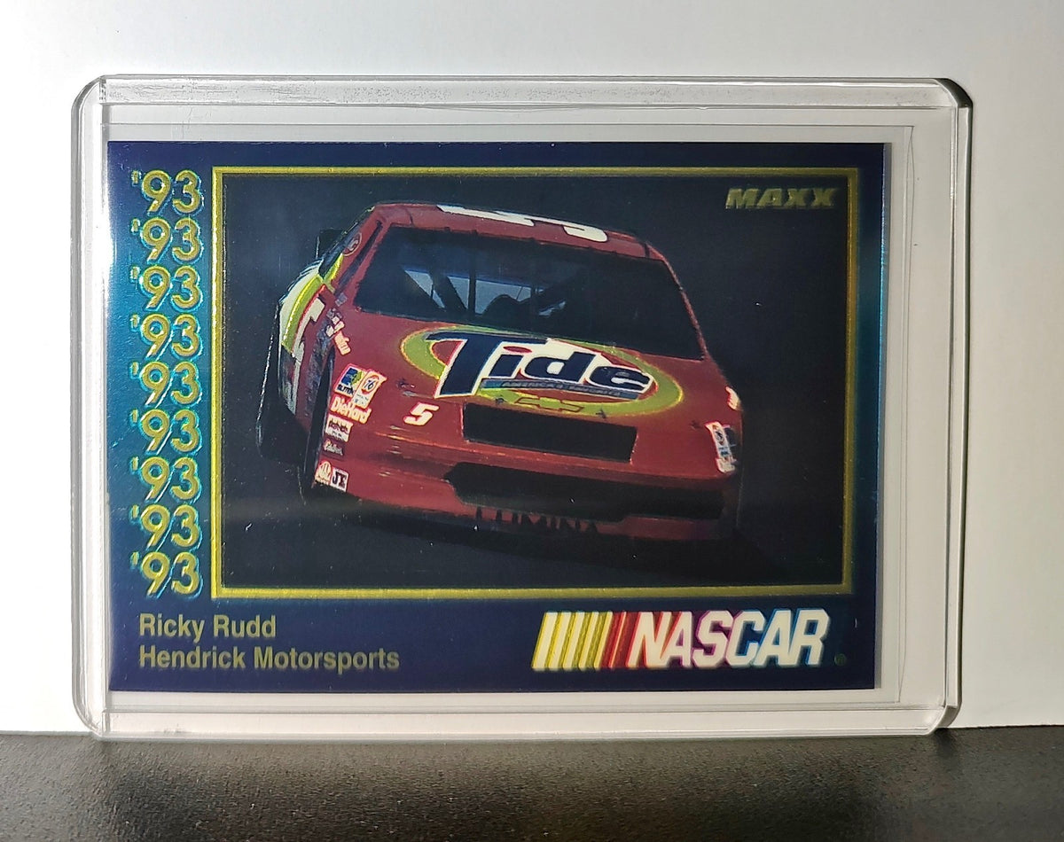 Ricky Rudd Card Ricky Rudd 1993 Maxx Premier Plus Racing #88 NASCAR Card Hendrick Moto ...
