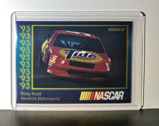 Ricky Rudd 1993 Maxx Premier Plus Racing #88 NASCAR Card Hendrick Motorsports