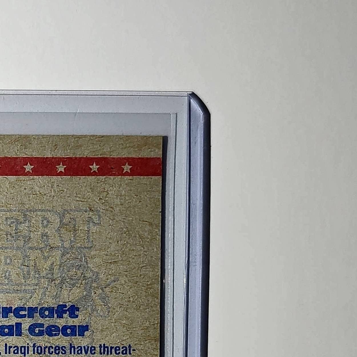 Anti-Aircraft Chemical Defense 1991 Topps Desert Storm #71 Card