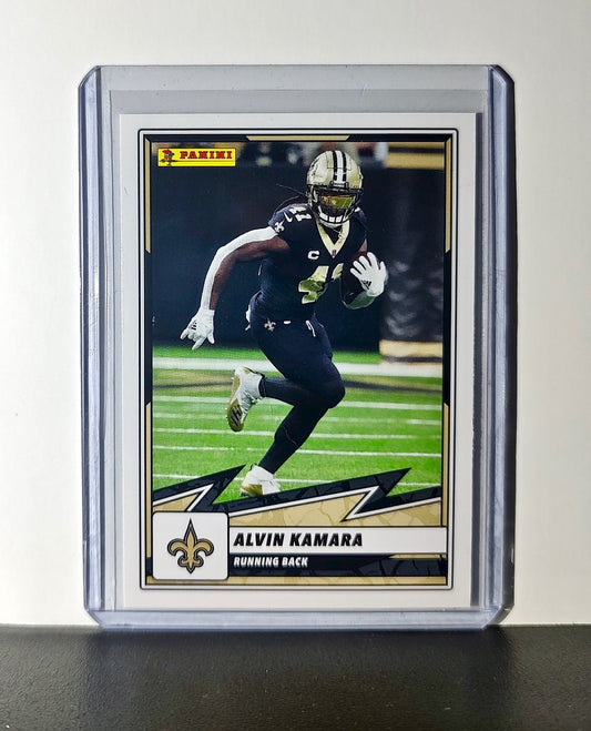 Alvin Kamara 2025 Panini NFL #11 Sticker Card New Orleans Saints
