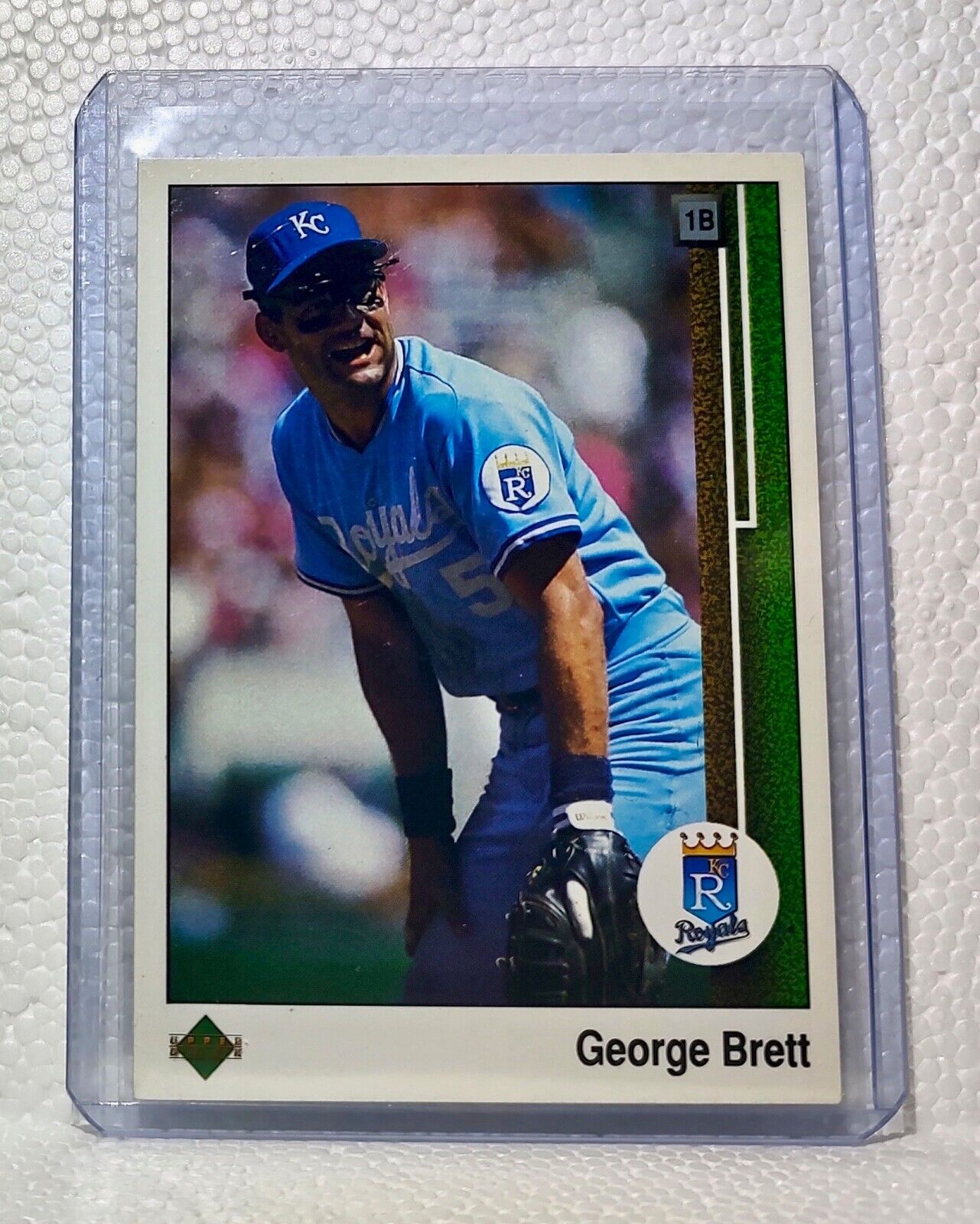 George Brett 1989 Upper Deck MLB #215 Baseball Card Kansas City Royals