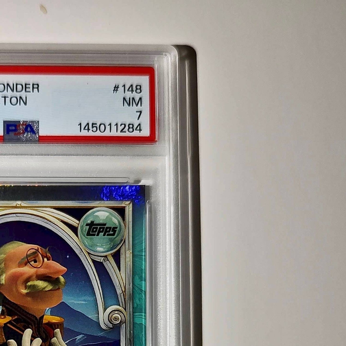 Duke of Weselton 2025 Topps Disney Wonder #148 Diamond Card Frozen PSA 7