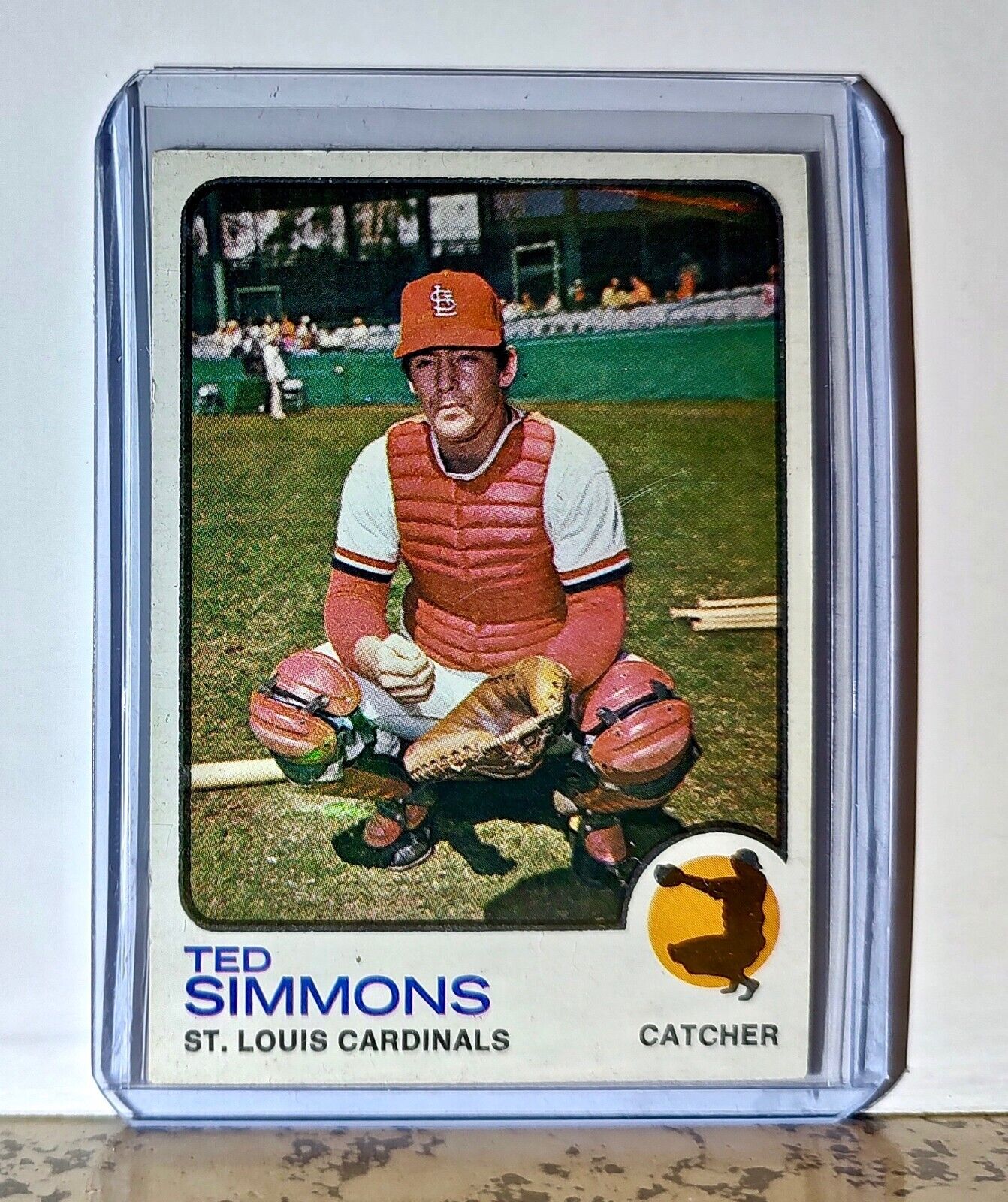 Ted Simmons 1973 Topps MLB #85 Baseball Card St. Louis Cardinals