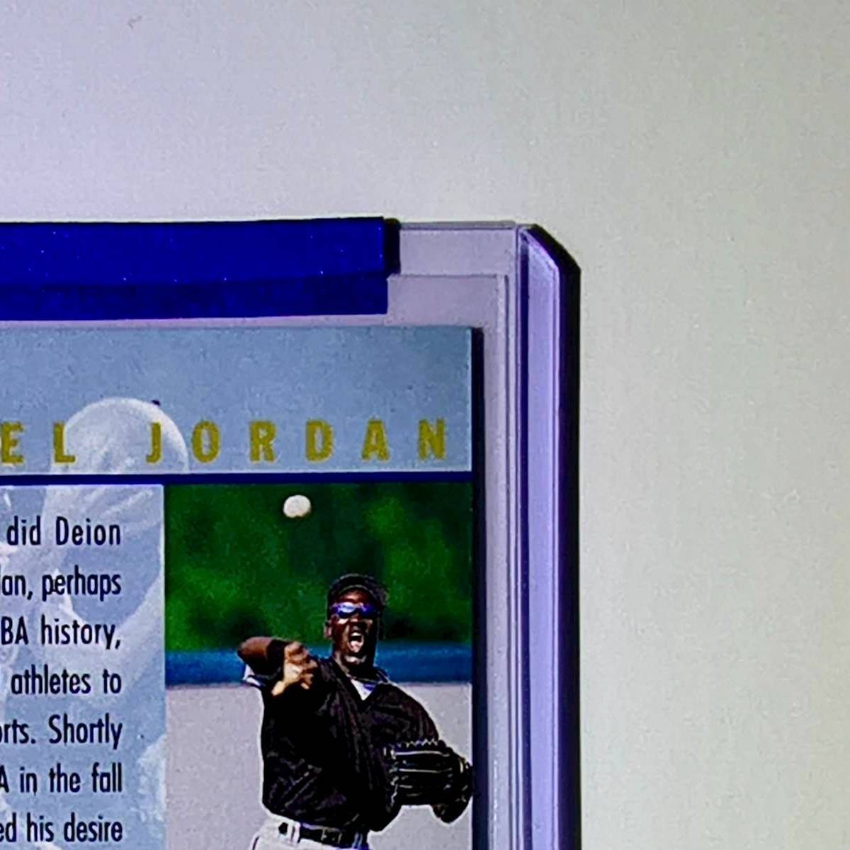 Michael Jordan 1994-95 Upper Deck Then & Now #359 Basketball Card Chicago Bulls