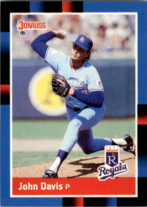 1988 John Davis Donruss Baseball Card #594