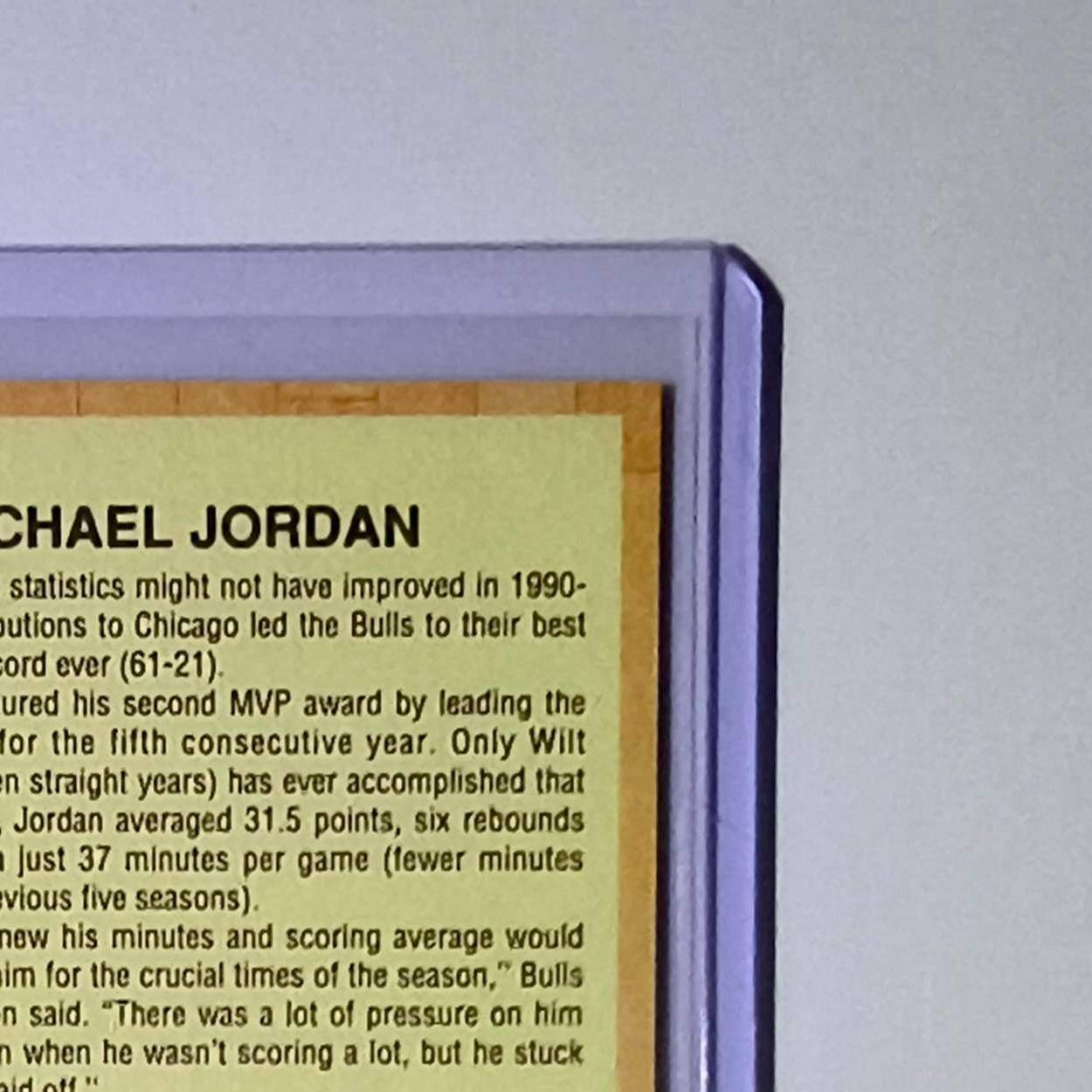 Michael Jordan 1991-92 Fleer All-Star Team #211 Basketball Card Chicago Bulls