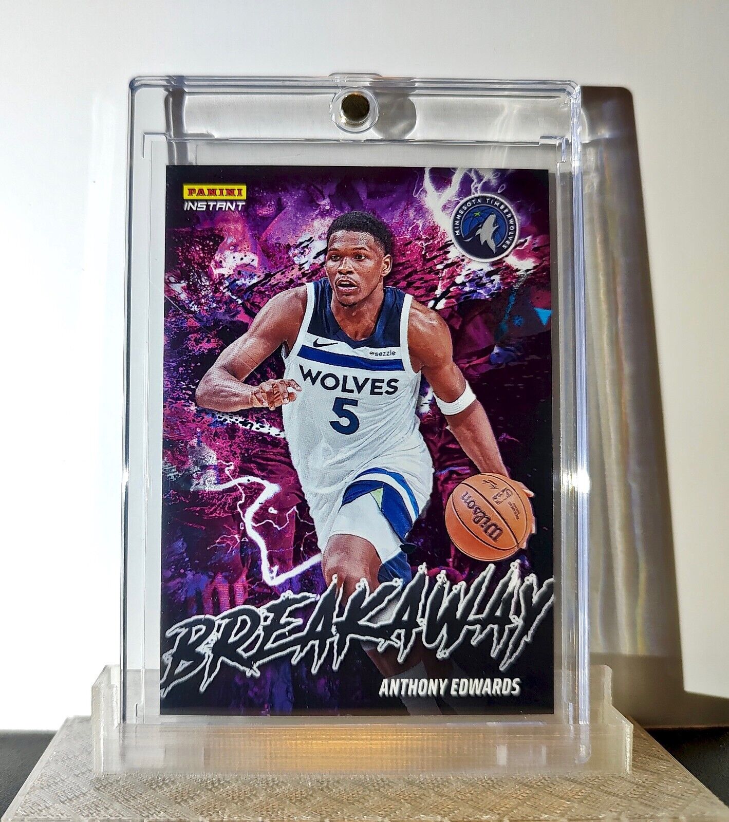 2024-25 Panini Instant NBA Breakaway Complete 18 Card Set in magnet cases 1/1355